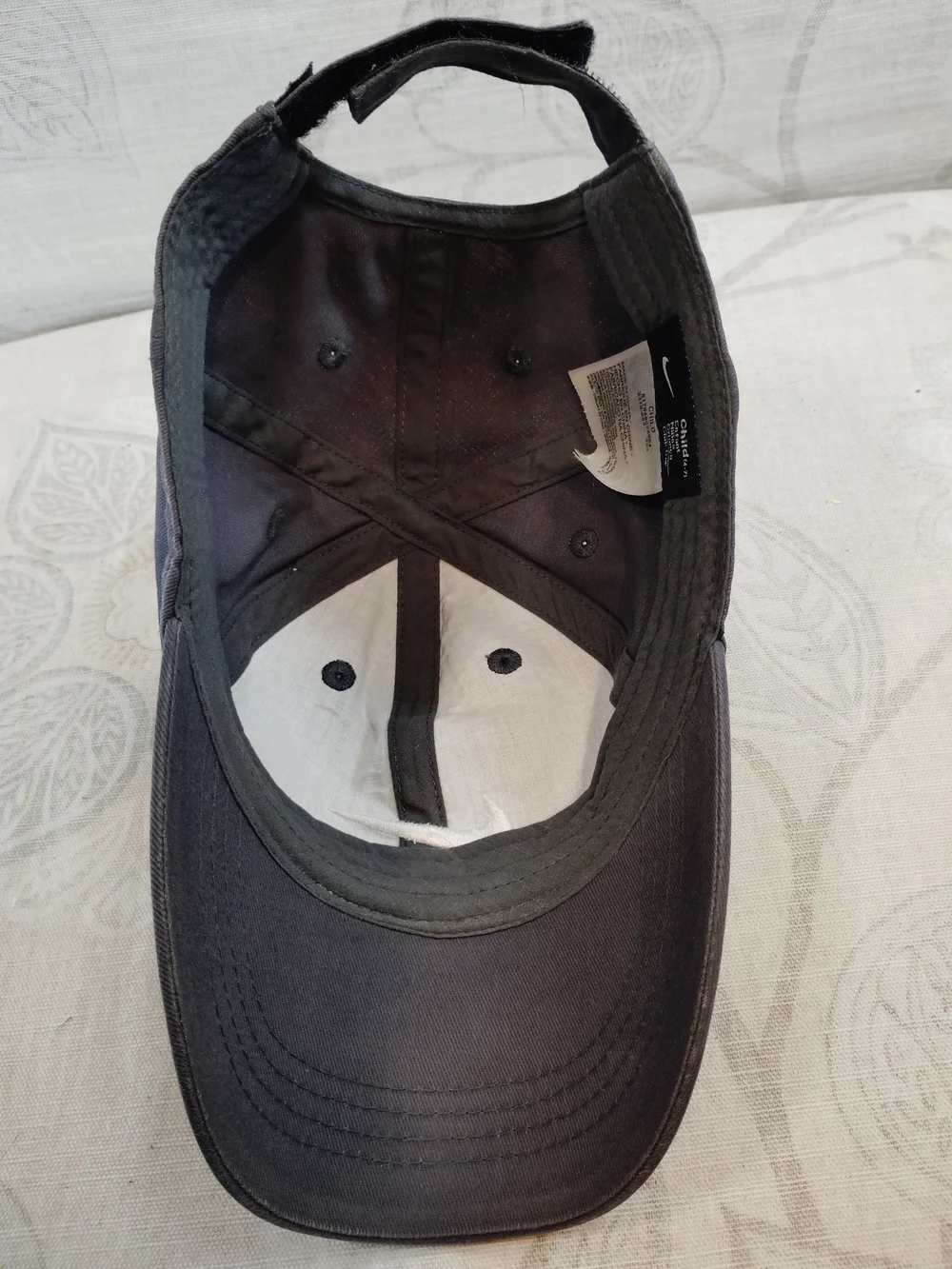 Nike Child Blue w/White Swoosh Baseball Cap
